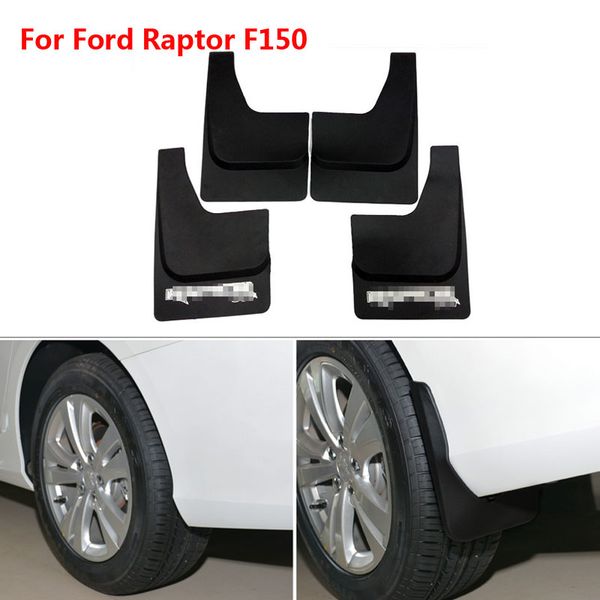 

brand new for ford raptor f150 4pcs abs mud flaps splash guards car fender mudguard