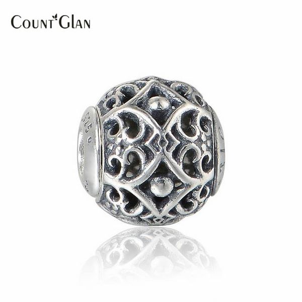 

new essence small beads note affection chram sterling-silver-jewelry charms fit 925-sterling-silver thin bracelet diy, Black