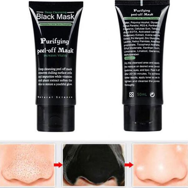 

blackhead remover shills black face mask nose pore facial mask deep care cleansing mud mask purifying peel off acne black heads remover