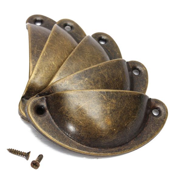Antique Door Pull Handles Coupons, Promo Codes & Deals 2018 Get 20pcs Retro Metal Kitchen Drawer Cabinet Door Handle Furniture Knobs Hardware Cupboard Antique Brass Shell Pull Handles - Antique Door Pull Handles Coupons, Promo Codes & Deals 2018 Get