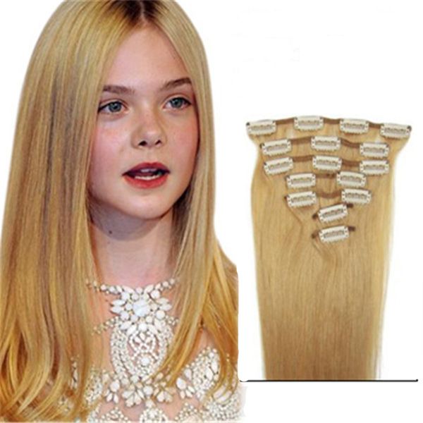 Clip In Hair Extension Natural Human Hair 27 Thick Clip In Human