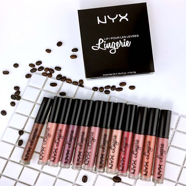 

2016 nyx lip matte nude color waterproof matte lip glo lip tick long la ting brand makeup lip tick lip glo 12 color hipping