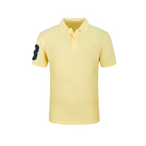 

new fashion men's classic polo shirt washed pique polo short sleeve with embroidered logo, White;black