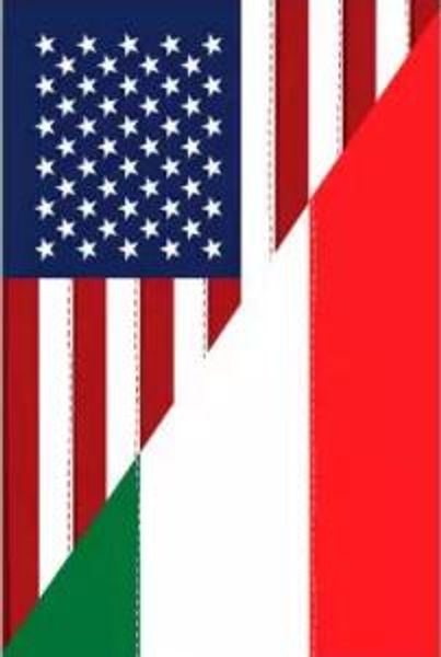 США Соединенные Штаты итальянская Дружба вертикальный флаг 3 фута х 5 футов полиэстер баннер летать 150 * 90 см пользовательский флаг открытый