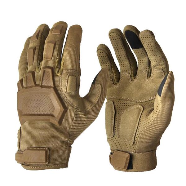 

Tactical Gloves Men Outdoor Sports Special Forces Full Finger Gloves Antiskid Bicycle Gloves Wearable Gym Glove Free Shipping