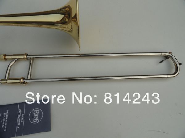 

bach brand new eb alto trombone brass body gold lacquer surface trombone e flat student horn nice sounds tuba instrument with case
