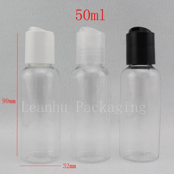

wholesale 50ml transparent plastic vial small capacity moisturizing container bottles ,1.7oz bottles pet 50cc cosmetic packaging