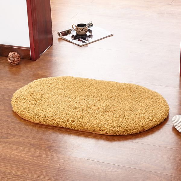 

wholesale- 1pcs bathroom mats set coral fleece memory rug kit toilet pattern bath non-slip floor carpet mattress for bathroom decor