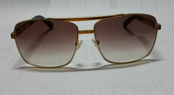 

men glasses gold with sunglasses brown attitude new luxury sun designer sunglasses brand fashion z0259u case rdnmu