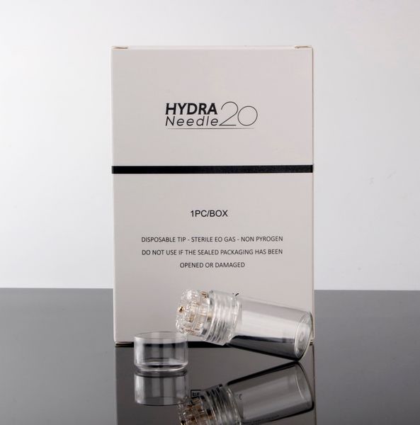 

Автоматическая игла Hydra 20 бутылок Aqua Micro Channel с мезотерапией Золотая игла Fine Touch System derma stamp