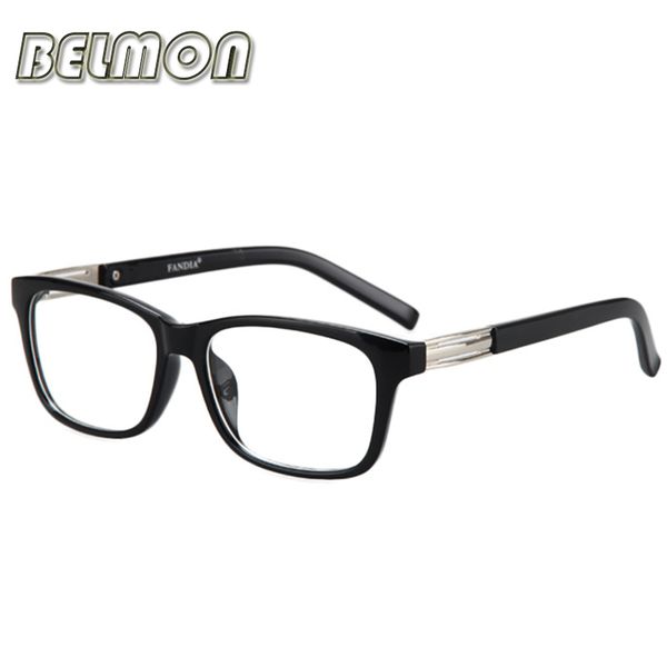 

wholesale- spectacle frame eyeglasses women men computer optical myopia eye glasses for male women's transparent clear lens oculos rs31, Silver
