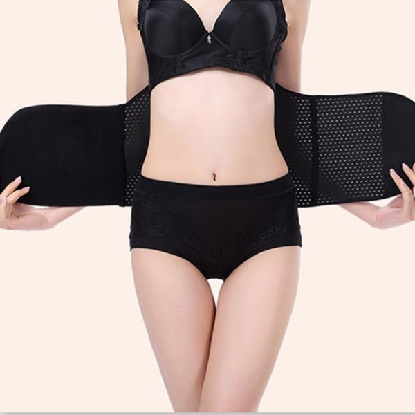 Atacado- 2017 Cintura Trainer Bodysuit Shapers Control Body Shaper Shaper Slimming Roupa interior para mulheres depois de grávida