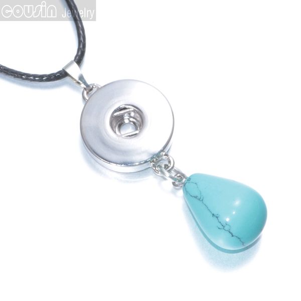 

12 шт. / лот 12styles DIY 18 мм кнопка Оснастки ювелирные изделия подвески натуральный Кри