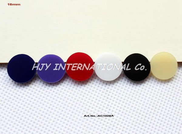 

wholesale- (6styles,96pcs/lot) 16mm assorted colors round acrylic stud earring discs acrylic bulk laser cut 0.6"-ac1028a