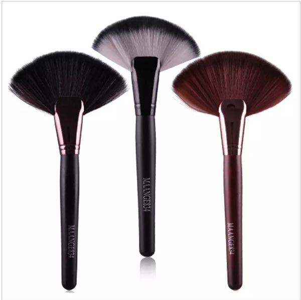 

professional 1pc soft makeup large fan brush blush foundation make up tool big fan cosmetics brushes ing