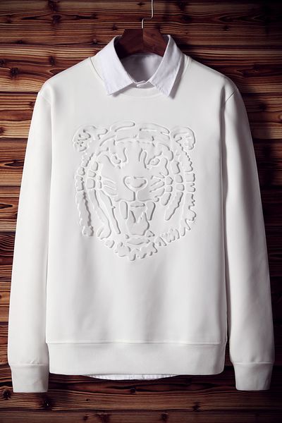 

new fashion hoodies man sweatshirt monty tiger head are men cool pullover hoodies men sweatshirts tracksuit men, Black