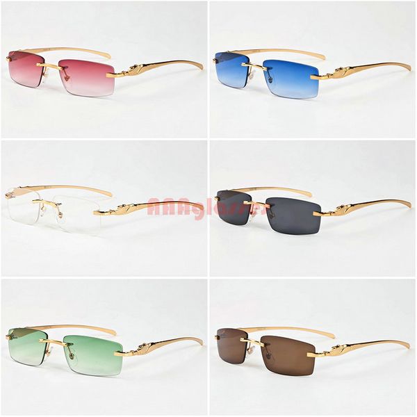 

2017 de igner ungla e for women men brand rimle brown black clear len with leopard gold metal leg buffalo horn gla e gafa de ol