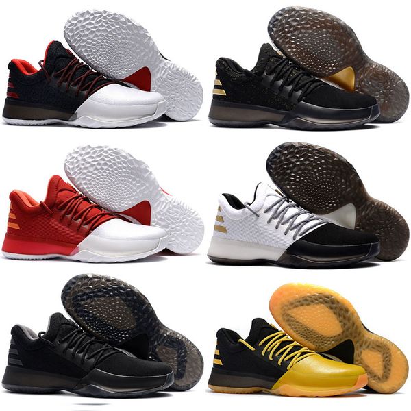 

2017 Новый Harden Vol. 1 BHM Черный История Месяца Мужская Баскетбольная Обувь Мода Джеймс