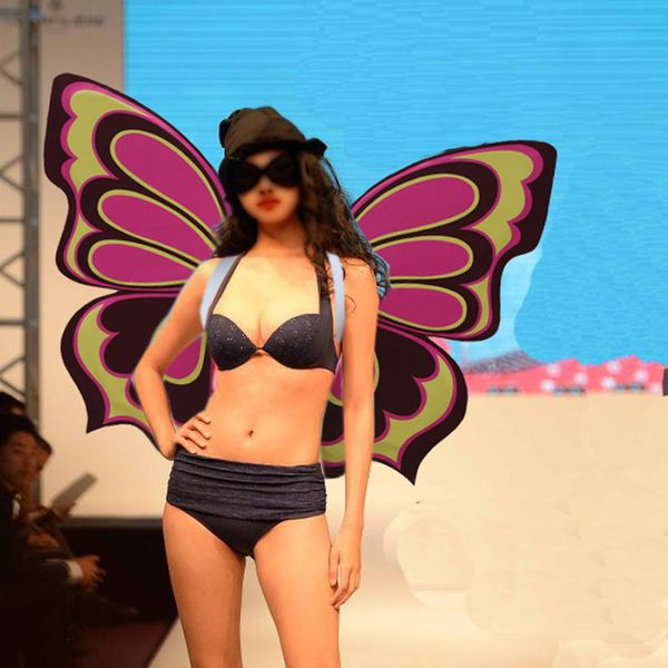 

новая бабочка ангел крылья вечерний этап шоу большой съемки реквизит производительности этапе партия барные украшения поставляет ems бесплат