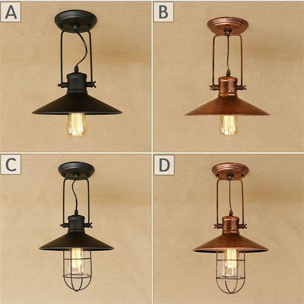 2020 Loft Antique Ceiling Lights Vintage Industrial Lamps Home