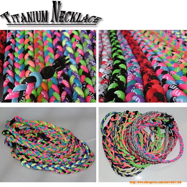 

tornado titanium choker chinese rope necklace 3 ropes braided necklaces, Silver