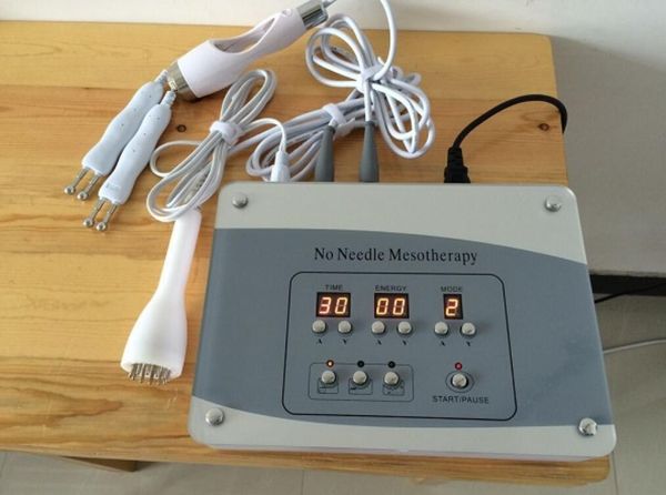 Mezoterapi güzellik makinesi Meso terapi Ekipmanları Spa salonu kullanımı için İğnesiz yüz güzellik makinesi Elektroporasyon Anti-Aging Kırışıklık
