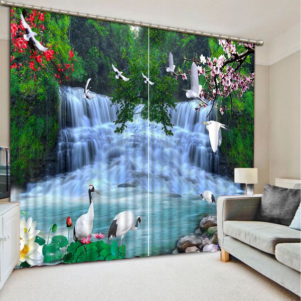 

custom any size waterfall nature scenery fashion decor home decoration for bedroom