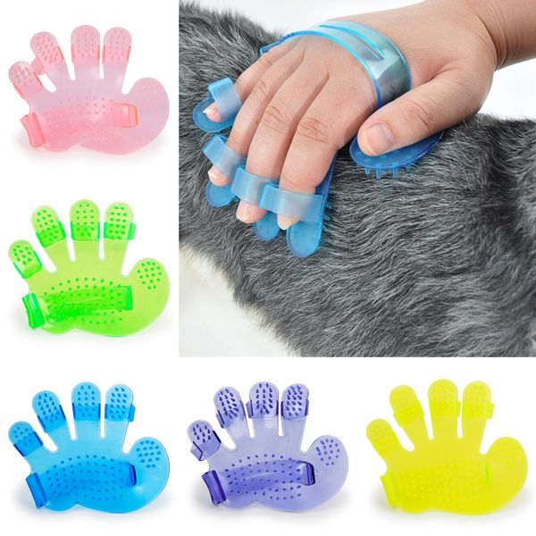 

pets brush five finger pet supplies dogs cats bath cleaning brush bath glove palm shaped pets massage wash head scalp massage bush
