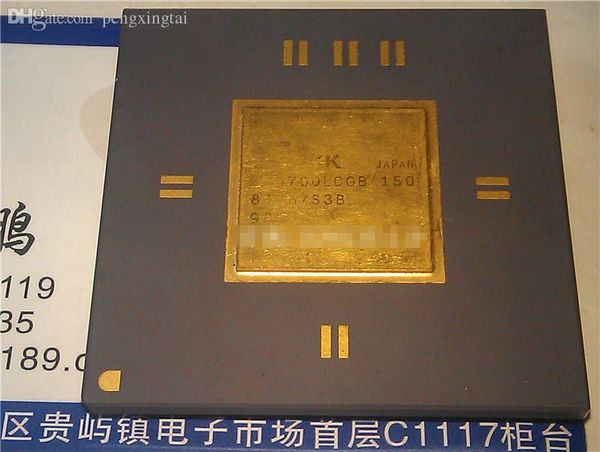 NKK . NR4700LCGB-150, integrierte Schaltung mit Goldoberfläche. 150 MHz, RISC 64-BIT-PROZESSOR, CPGA179 / NR4700 alte CPU-Sammlung. IC