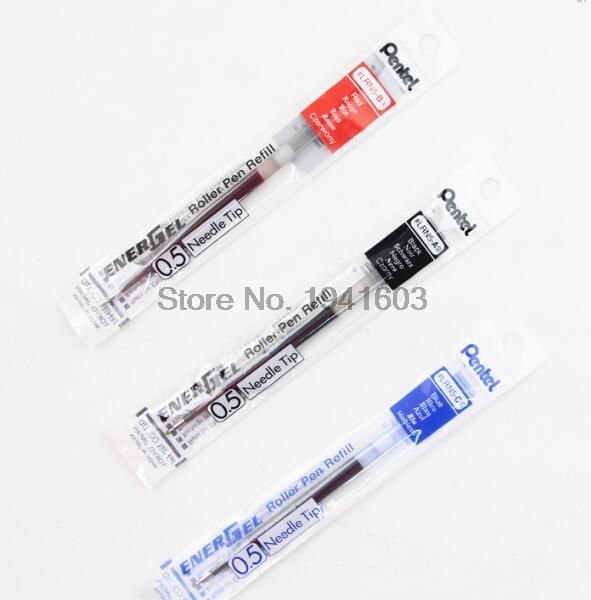 

новый дизайн 10шт / коробка pentel lrn 5жидкие гелевые чернила для заправки для выдвижных ручек energel deluxe rtx - быстрая сушка - наконеч