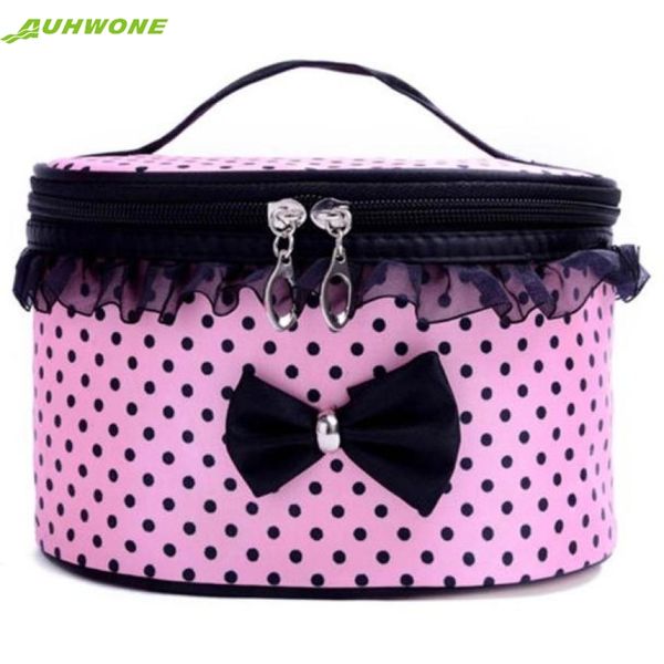 

wholesale- auhwone gift portable travel toiletry makeup cosmetic bag organizer holder handbag d7