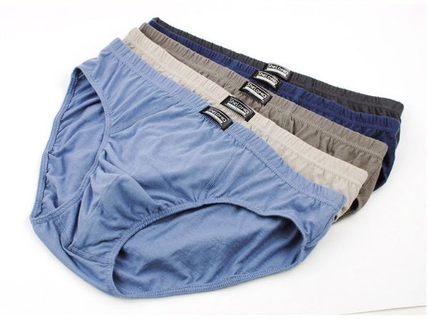 

Large Size Men's Wear Large Loose Male Cotton Underwears Briefs High Waist Panties Breathable Fat Belts Big Yards Men's Underwear