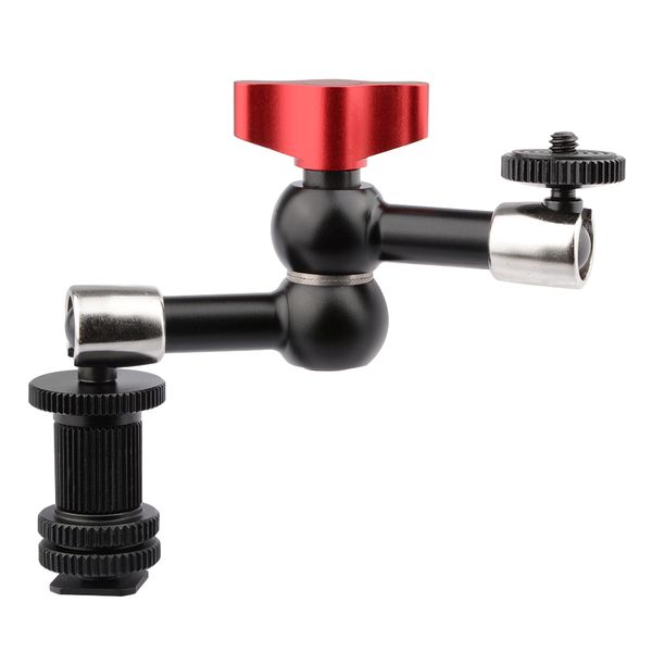 

camvate 7 " дюймов сочлененные магия рука горячий башмак разъем камеры светодиодный монитор tiipod