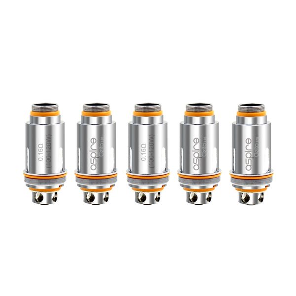 

Стремитесь Клейте 120 Катушек .16 ом (100Вт-120Вт) для Aspire клейте 120 танк E сигареты Vape коробка мод 100% оригинал