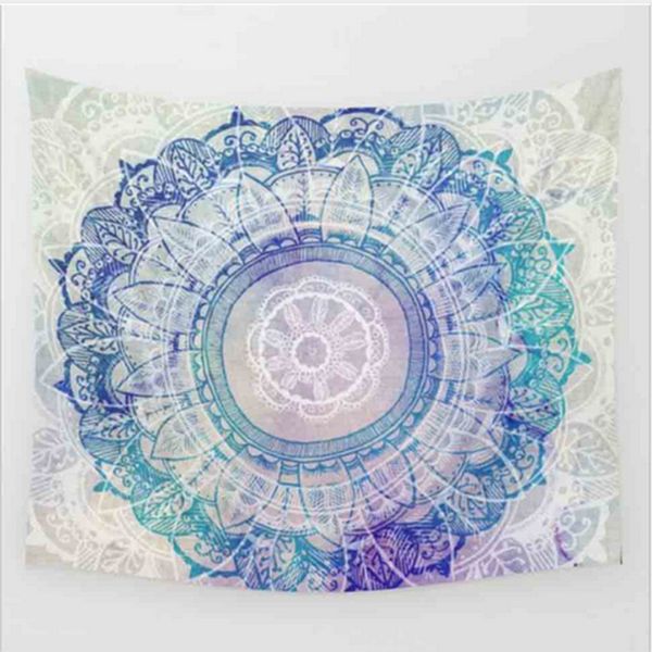 Hountile Petal Tapestry Floral Printed Mandala Cloth Boho India Wall Hanging Tapestries 130cmx150cm Belgium For Home Buy Wall Tapestry Ceiling