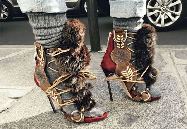 

2017 newest design brand new multi-color lace up open toe high heel sandals cut-outs ring buckle sandal booties wholesale price