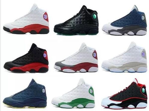 

2018 13 XIII men women Basketball Shoes red Bred He Got Game Black Sneakers Sport Shoes