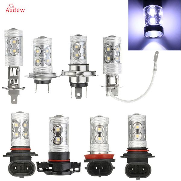 

высокая мощность 60 вт 12smd h4 светодиодные лампы автомобиль светодиодные h4 противотуманные фары лампы drl дневные ходовые огни авто проти