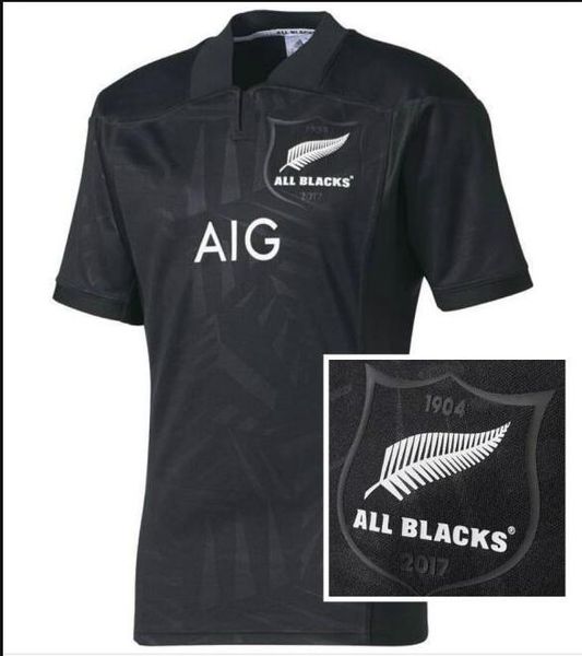 

2017 new all black new zealand home rugby jer ey thailand quality rugby hirt men euro ize 3xl hipping