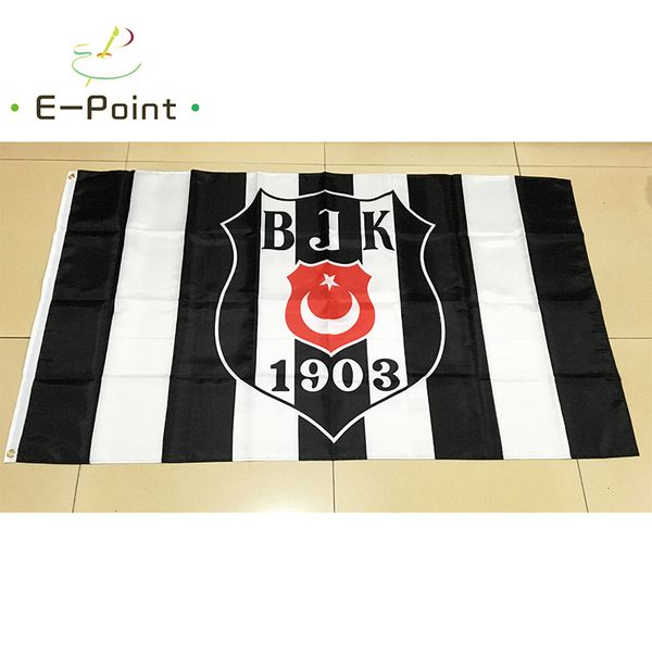 

Turkey Besiktas J.K. Beshiktash 3*5ft (90cm*150cm) Polyester flag Banner decoration flying home & garden flag Festive gifts