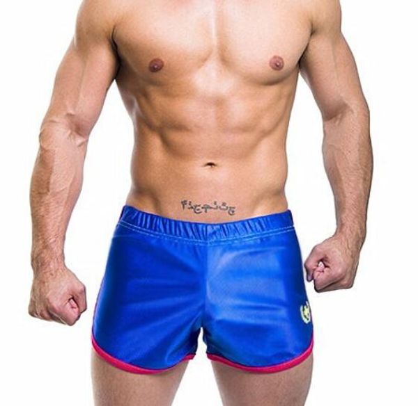 

wholesale-men's hipster casual shortrs mens silky shorts men's shorts gay man clothes, White;black
