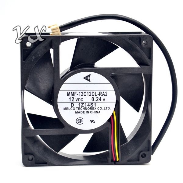 Melco 12038 MMF-12C12DL-RA2 12V 0.24 A 3Wire инверторный вентилятор,Вентилятор охлаждения