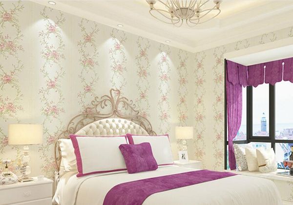 Großhandel Non Woven Pastorale Moderne Tapete Schlafzimmer Luxus Dekoration Home Decor FabricTop 3D Blume Wand Papier 0.53 * 10 Standardgröße Tapete ... Großhandel Non Woven Pastorale Moderne Tapete Schlafzimmer Luxus Dekoration Home Decor FabricTop 3D Blume Wand Papier 0.53 * 10 Standardgröße Tapete ...