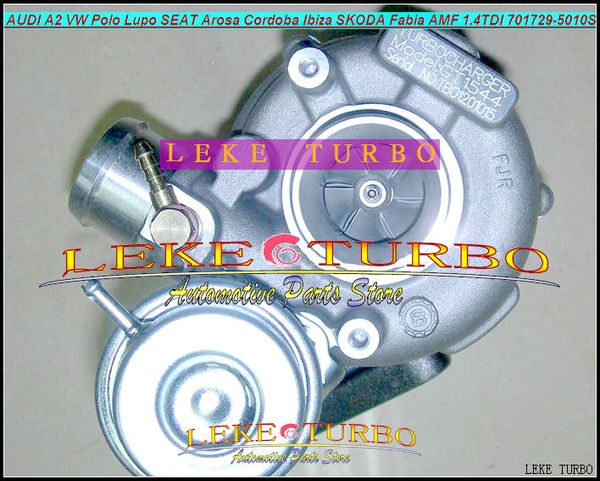 GT1544S 701729-5006S 701729-5010S 701729 Turbo Turbocompressore Per AUDI A2 VW Polo Per SEAT Arosa Cordoba SKODA Fabia AMF 1.4L TDI