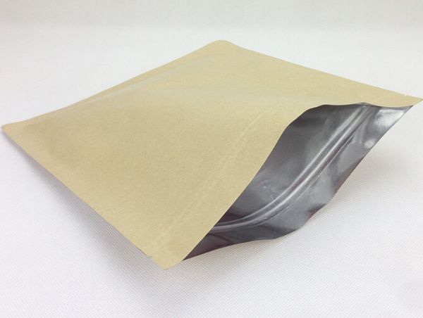 50 Stück allgemeine Versiegelungskraftpapier-Selbstversiegelungsbeutel aus grünem Papierbeutel mit getrocknetem Früchtetee, fünf Cerealien, Aluminiumfolienbeutel