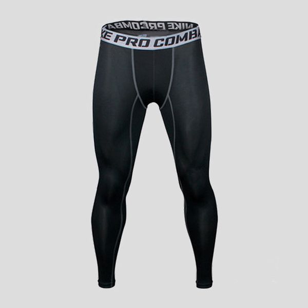 

wholesale 2017 winter pro tight pants man running fitness training sweat quick-drying trousers velvet thicken trousers s-xxxl, Black