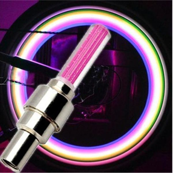 

LED Flash Light Bike Wheel Lights Tyre Wheel Valve Cap Lamo Bike Bicycle Motorcycle Car Wheel Lamp Tyre Aluminium Material LED Car Light