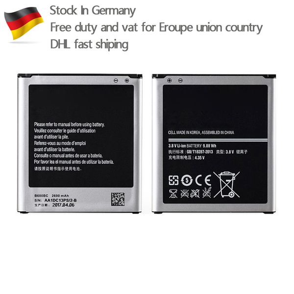 

Aaa for am ung galaxy 4 gt i9500 i95002 i9505 b600be b600bc cell mobile phone battery germany tock duty dhl fa t hip