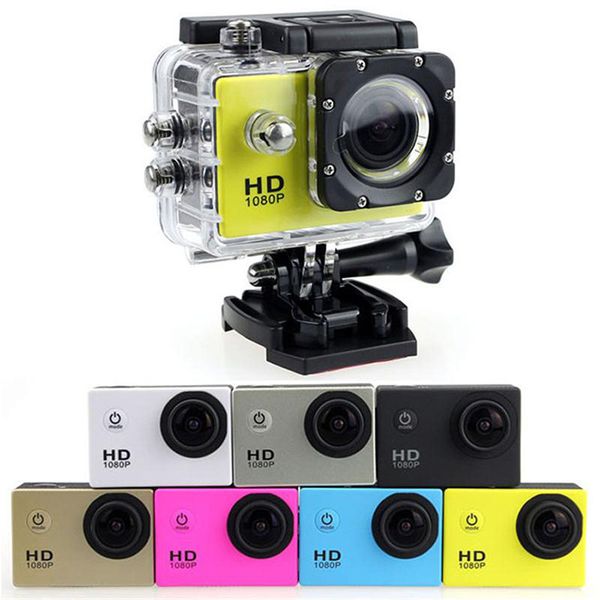 

sport dv 2.0 inch lcd screen 1080p 12mp full hd action camera 30m waterproof camcorders helmet extreme sport dv car dvr