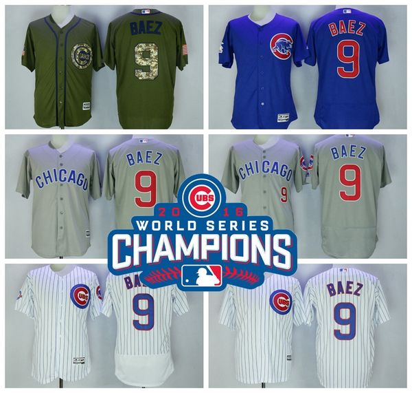 world series baez jersey